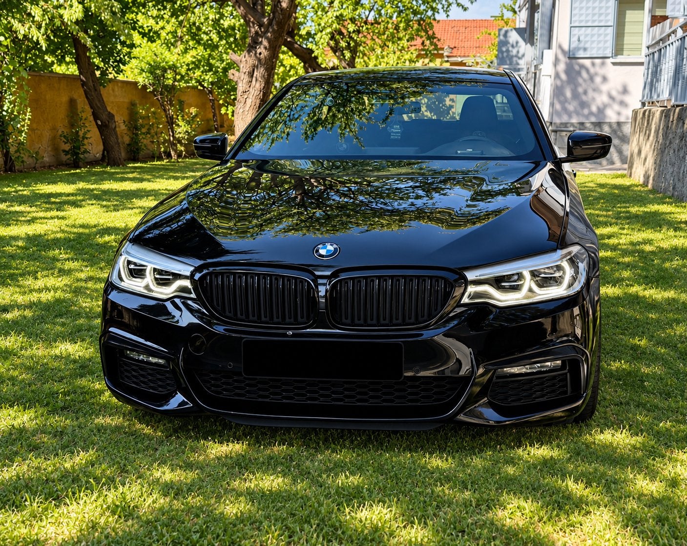 BMW 530e, Automaat, 4 cilinders, Zwart, Leder