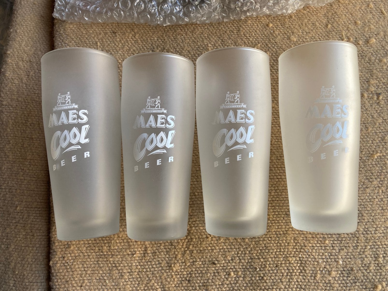 Maes Cool, 4 pièces, Enlèvement, Comme neuf, Verre ou Verres, Autres marques