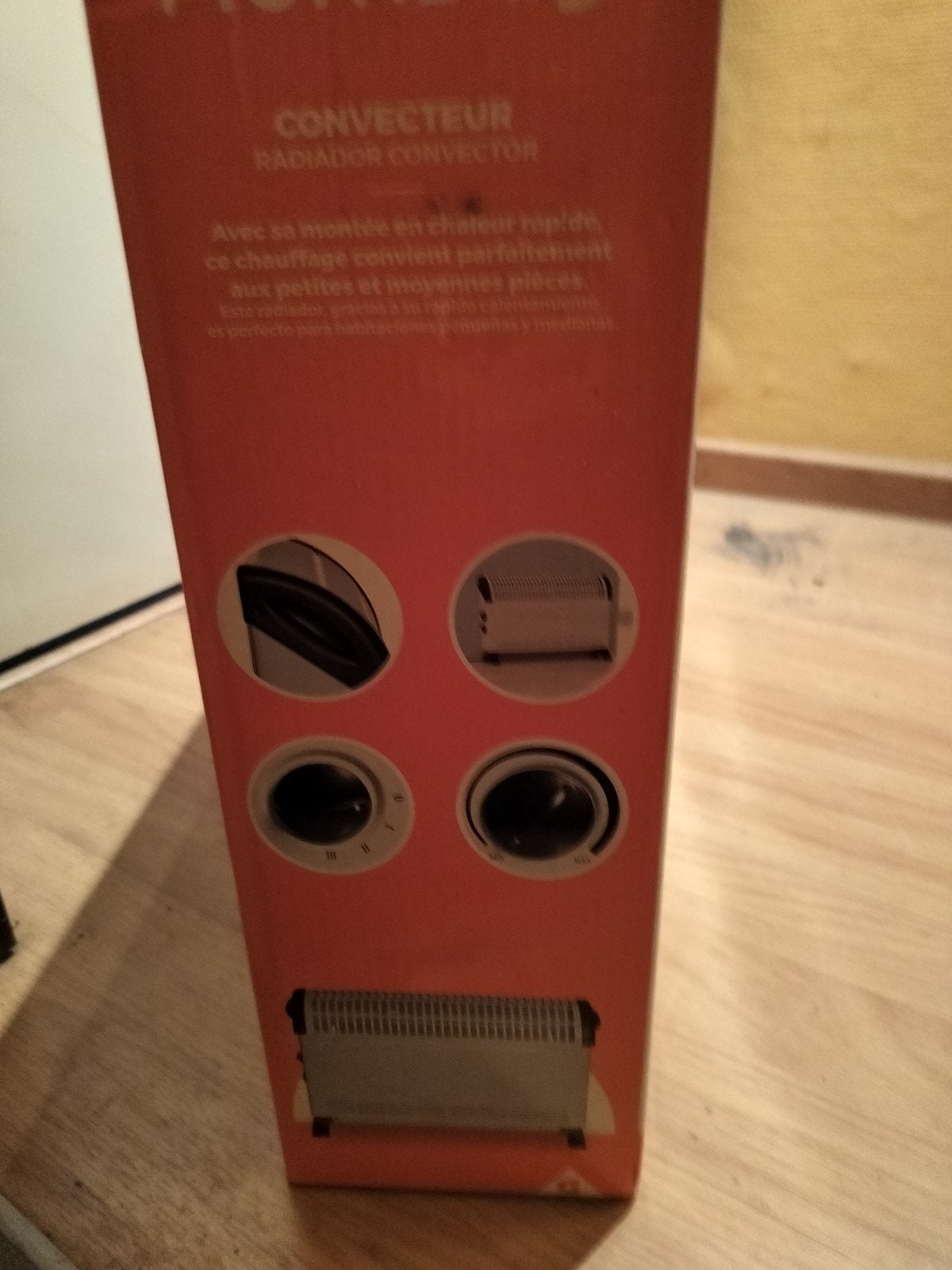 chauffage électrique neuf, Maison & Meubles, Poêles, Enlèvement, Électrique