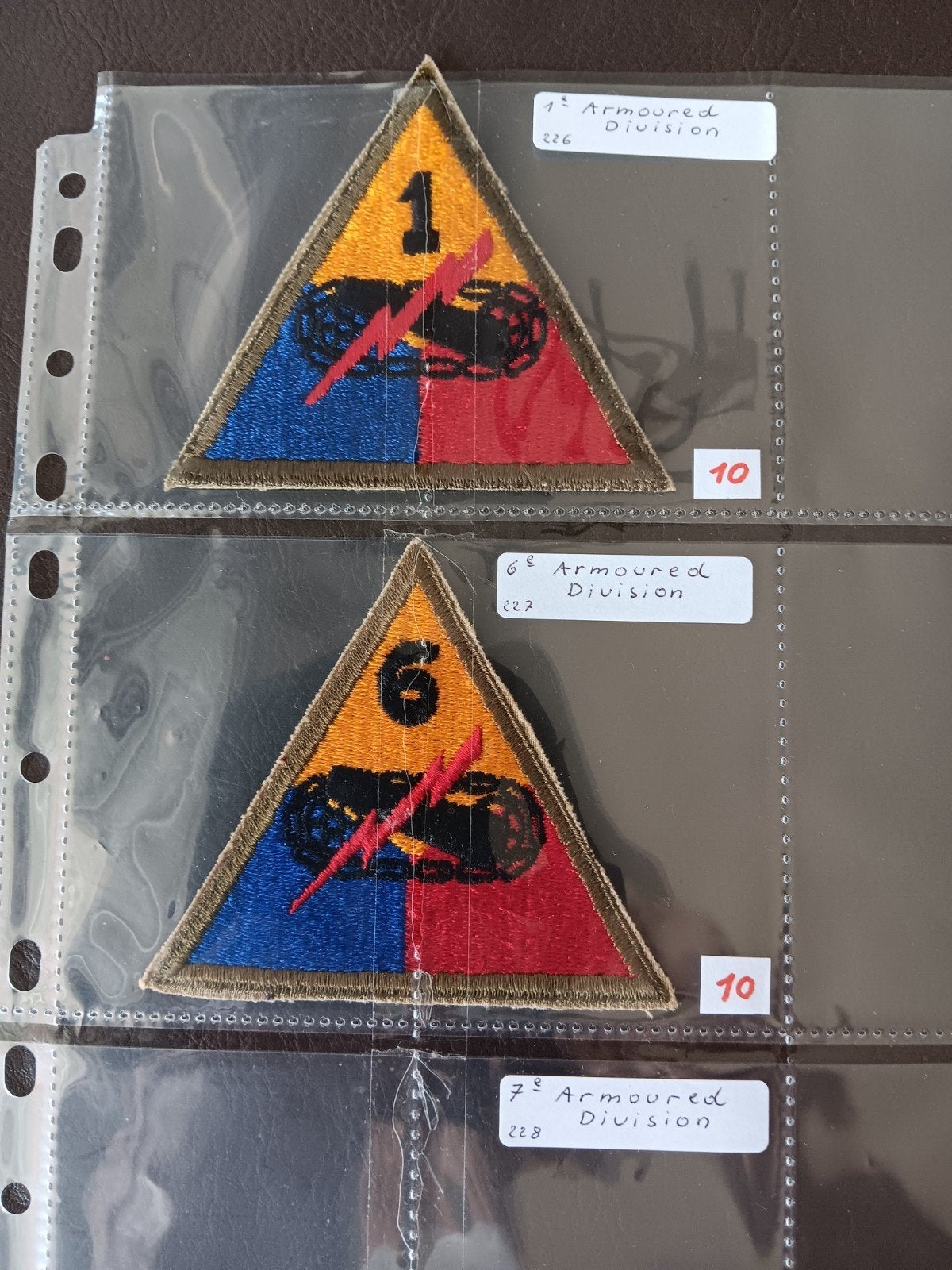 Us ww2 patches, Ophalen of Verzenden