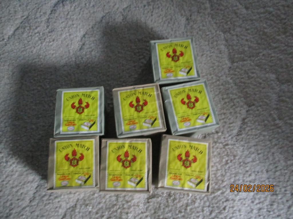 15 dozen lucifers UNION MATCH, Enlèvement ou Envoi, Neuf
