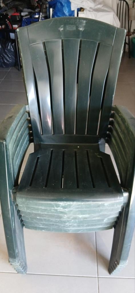 Zes Terrasstoelen jardin, Enlèvement