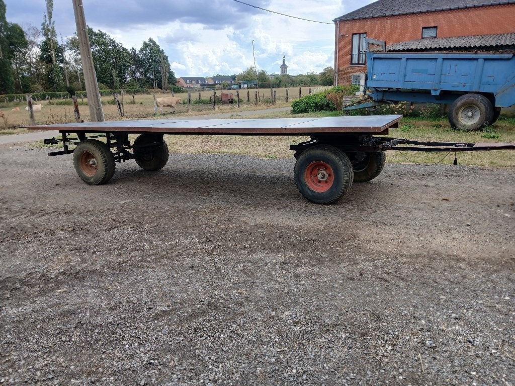 Platte wagen, Zakelijke goederen, Ophalen