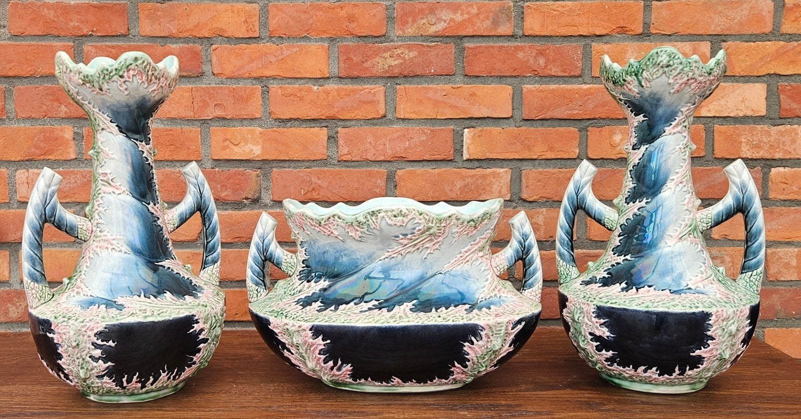 Art deco vazen set, Ophalen
