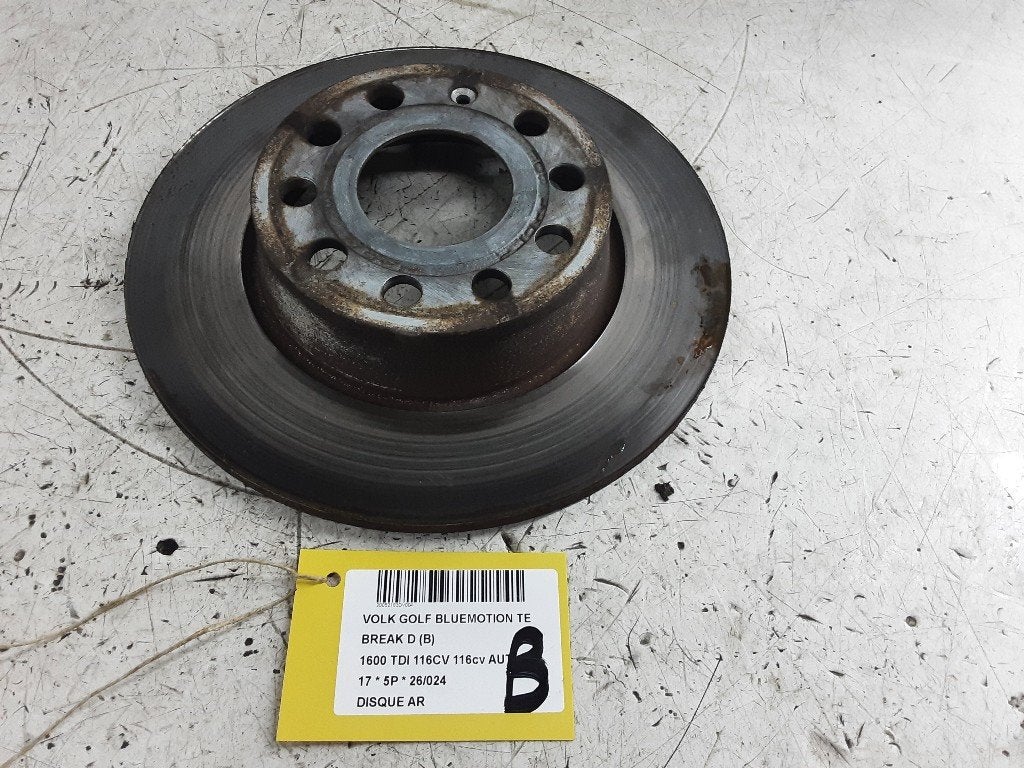 FREIN DISQUE ARRIÈRE Volkswagen Golf VII Variant (AUVV), Volkswagen, Volkswagen AG, Utilisé, Kundenbetreuung@volkswagen.de