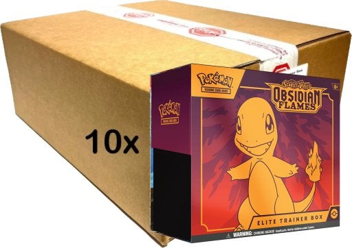 Coffret Obsidian Flames Elite Trainer, 10 pièces, Enlèvement ou Envoi, Neuf, Booster box, Foil