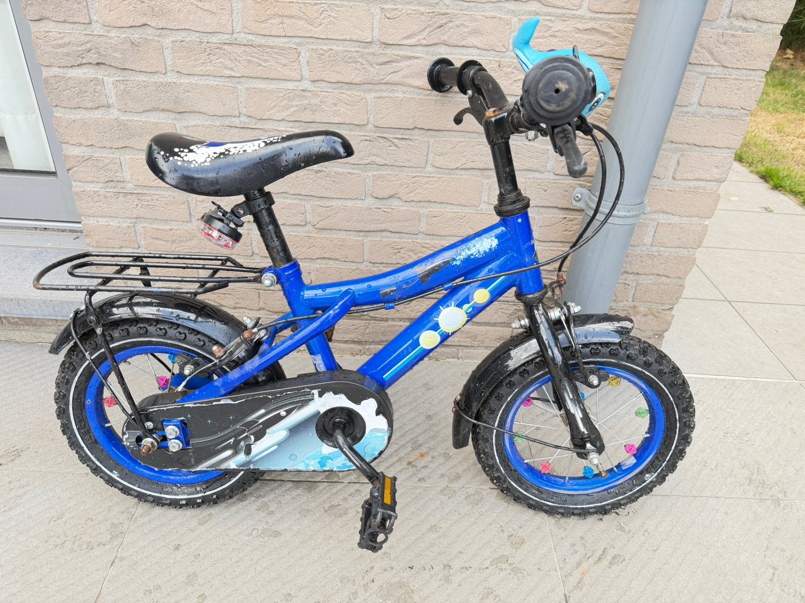 Kinderfiets - 12 - Inch - voor - 2-4 - jaar - oud, Ophalen, Gebruikt, Minder dan 16 inch, Zijwieltjes