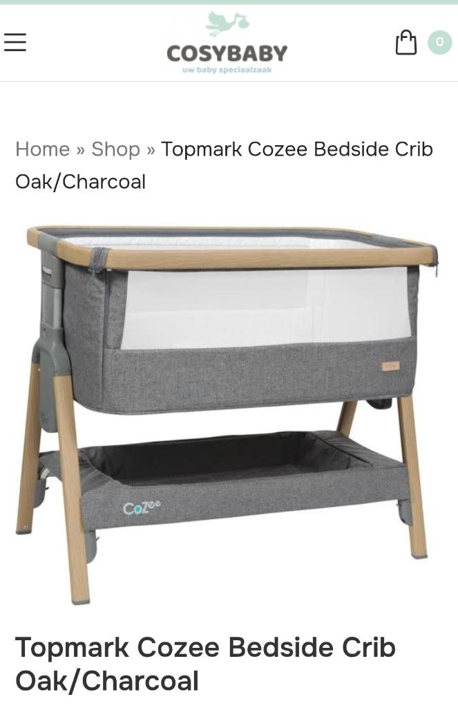 Co-sleeper te koop, Kinderen en Baby's, Ophalen, Zo goed als nieuw, Ledikant