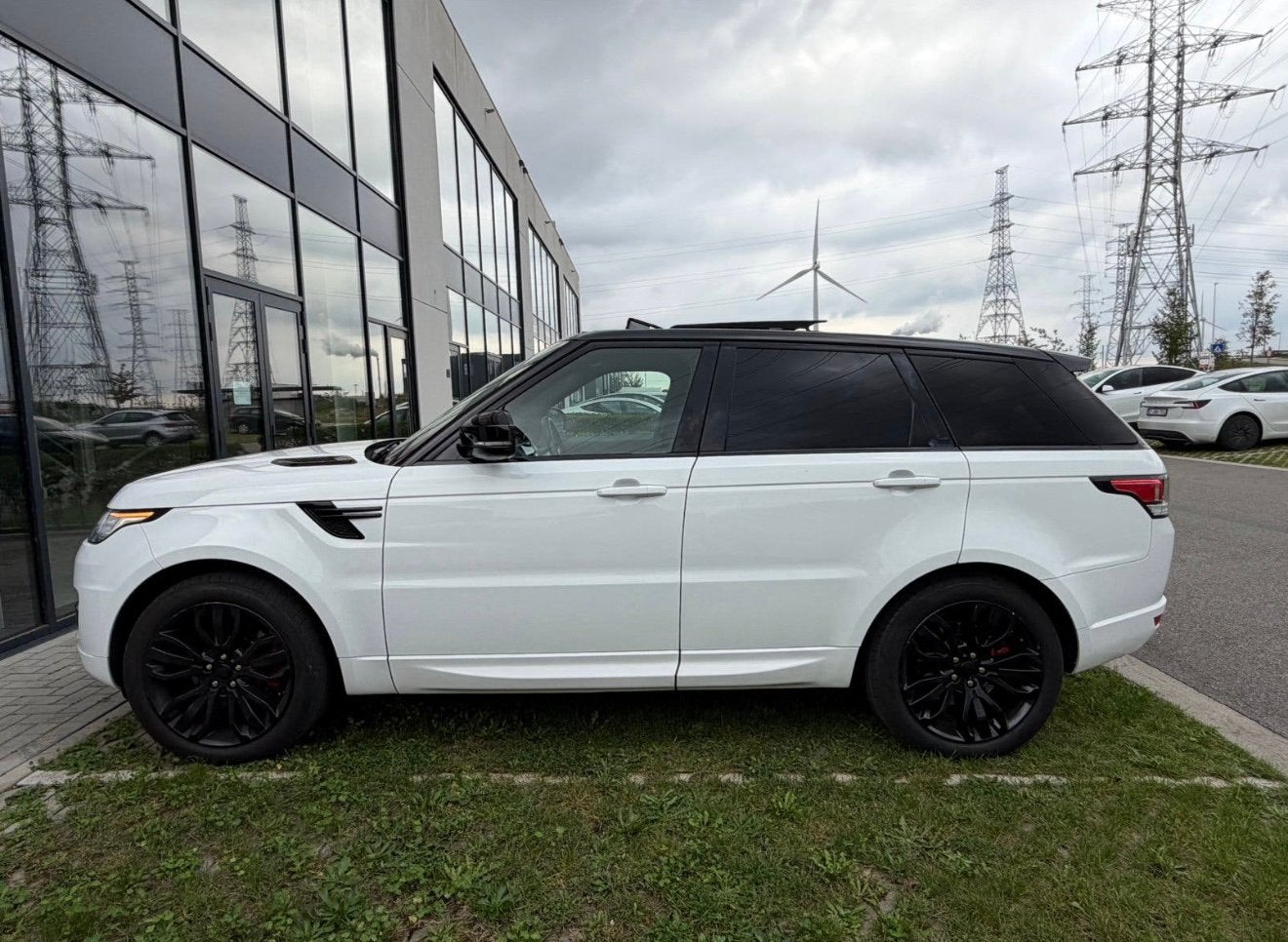 Prachtige Range Rover Sport RRS in Valloire White te koop, Autos, Euro 5, Achat, Entretenue par le concessionnaire, 5 portes