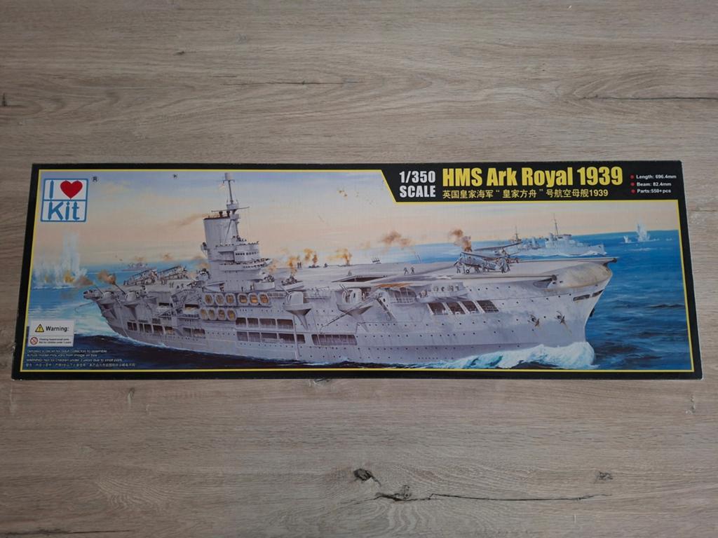 HMS Ark Royal 1/350, Hobby & Loisirs créatifs, Modélisme | Bateaux & Navires, Enlèvement ou Envoi, Neuf, 1:200 ou moins, Autres marques