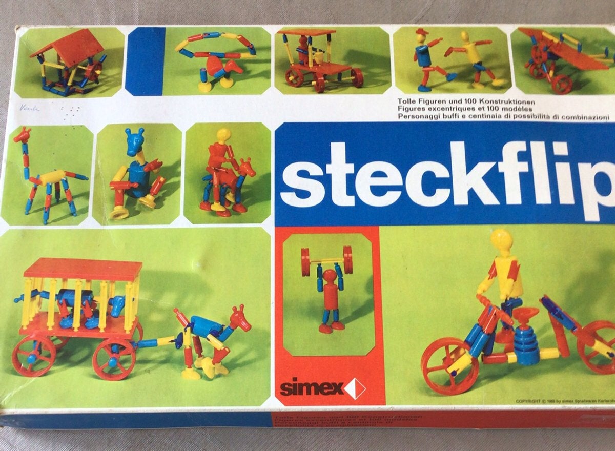 Kit de construction Steckflip pour plus de 100 figurines, Enlèvement ou Envoi, Comme neuf