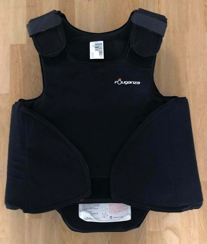 Decathlon Fouganza 16 j bodyprotector paardrijden Safety 100, Dieren en Toebehoren, Paardrijkleding, Ophalen of Verzenden, Zo goed als nieuw