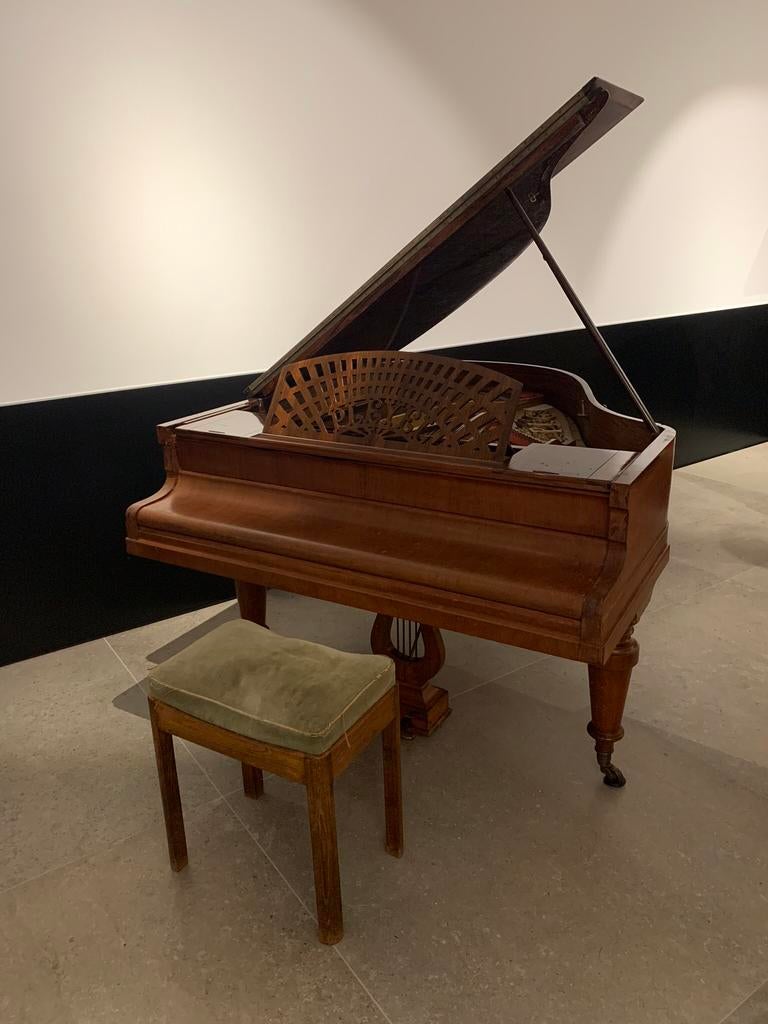 Piano Pleyel kwart vleugelpiano, Muziek en Instrumenten, Piano's, Gebruikt, Ophalen
