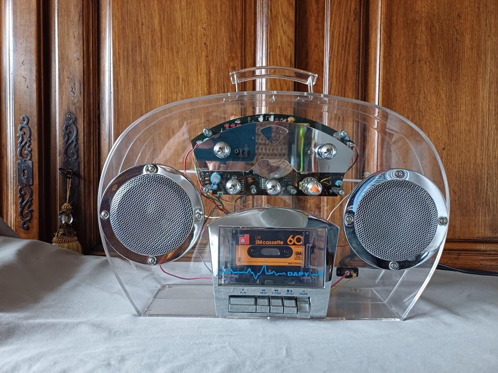 COLLECTOR item *RADIO/Casette speler j'n 70/80, Ophalen of Verzenden, Zo goed als nieuw, Radio