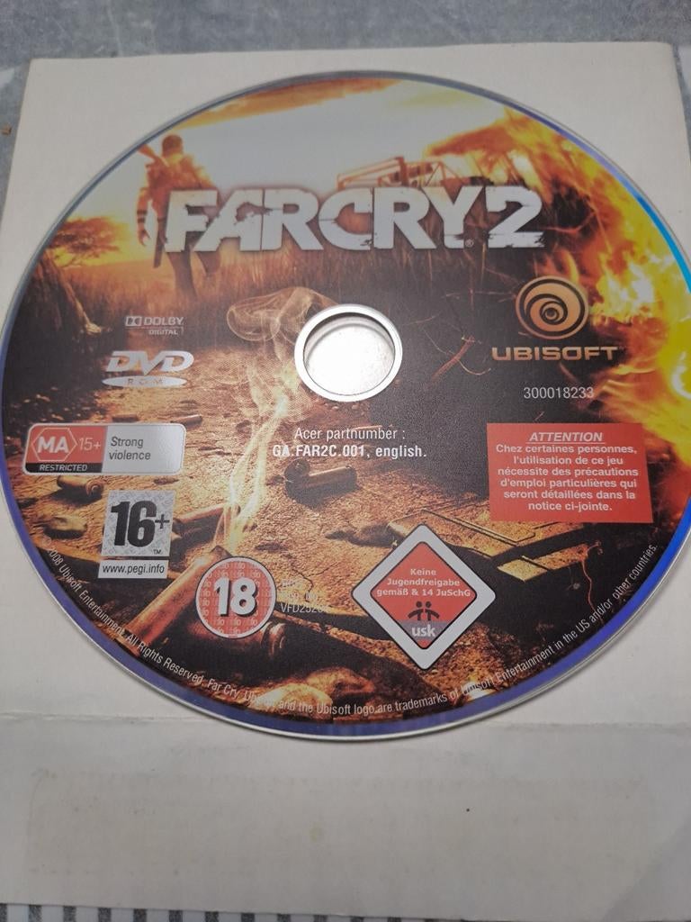 Jeu PC Farcry 2 Version à la presse, Enlèvement ou Envoi, Comme neuf