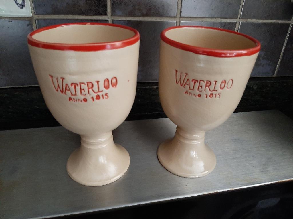 Waterloo bierpullen, Verzamelen, Biermerken, Ophalen of Verzenden, Zo goed als nieuw