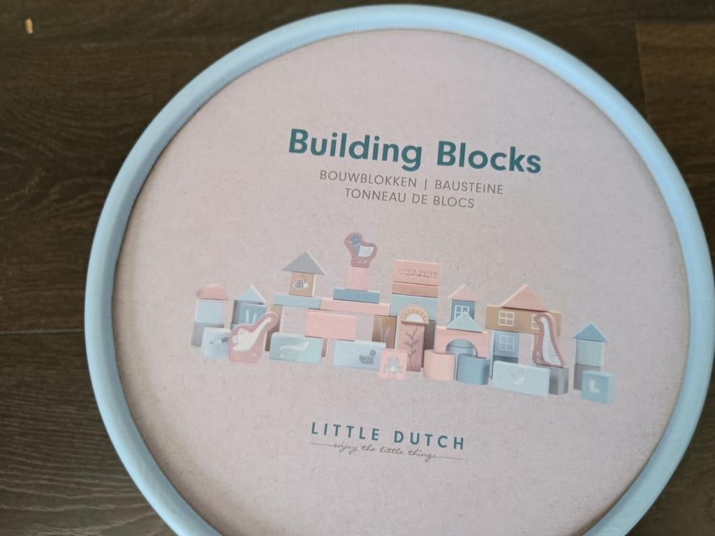 Bouwblokken little dutch, Ophalen