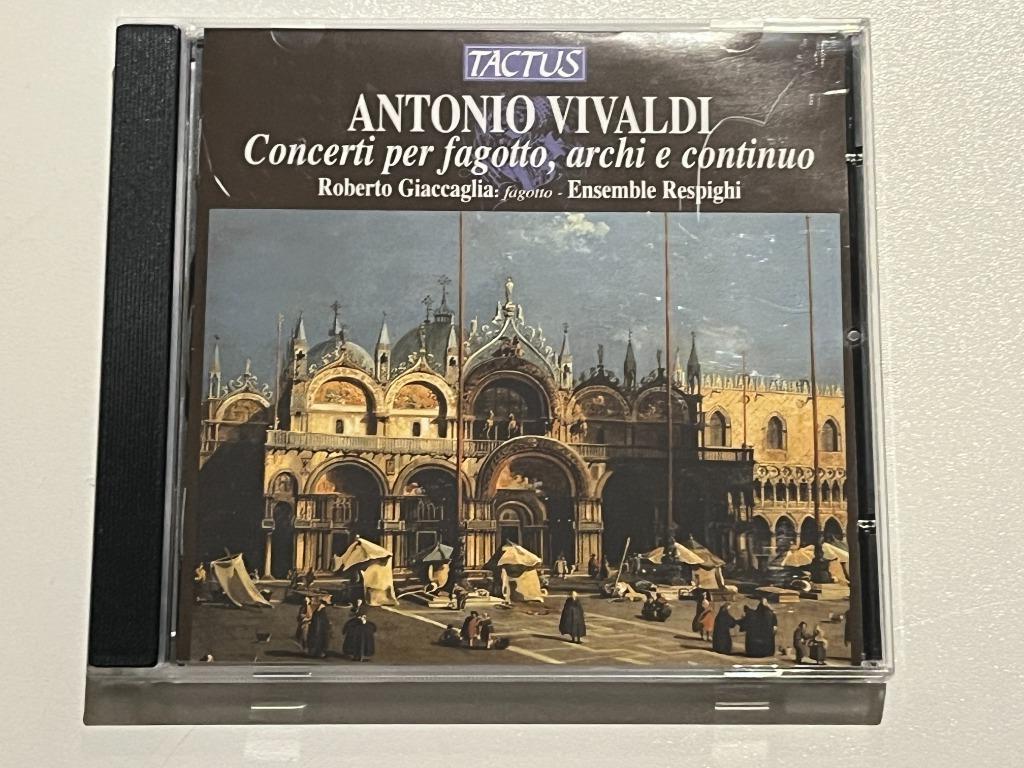 Antonio Vivaldi – Concerti Per Fagotto, Archi E Continuo, Enlèvement ou Envoi, Utilisé