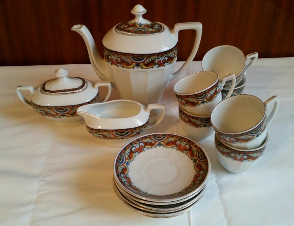Victoria China Porselein kinderservies (speelservies), Ophalen