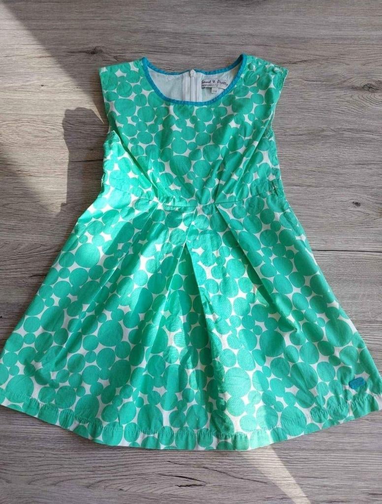 Robe habillée Palomino (C&A) gros pois verts comme neuve, Enfants & Bébés, Vêtements enfant | Taille 110, Enlèvement ou Envoi