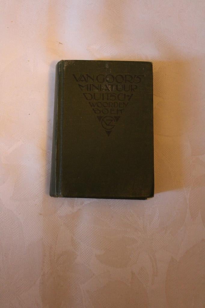 Van Goor's miniatuur Duitsch  woordenboek, Antiek en Kunst, Ophalen of Verzenden, G. B. Van Goor zonen