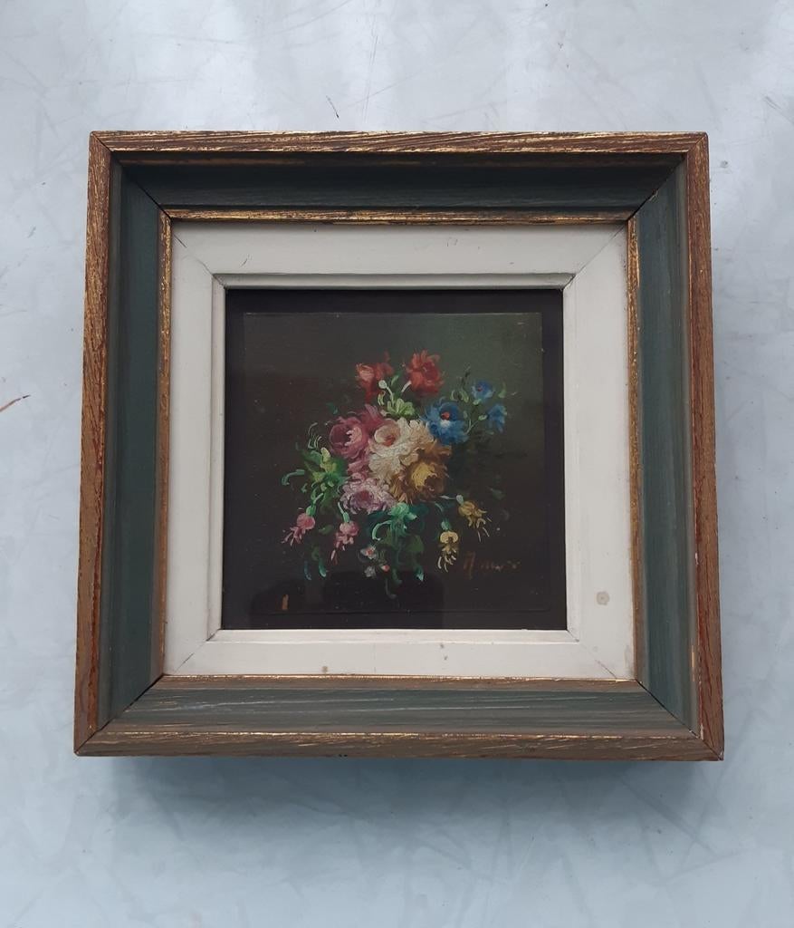 Fijne schilderij op koper, Antiek en Kunst, Ophalen of Verzenden