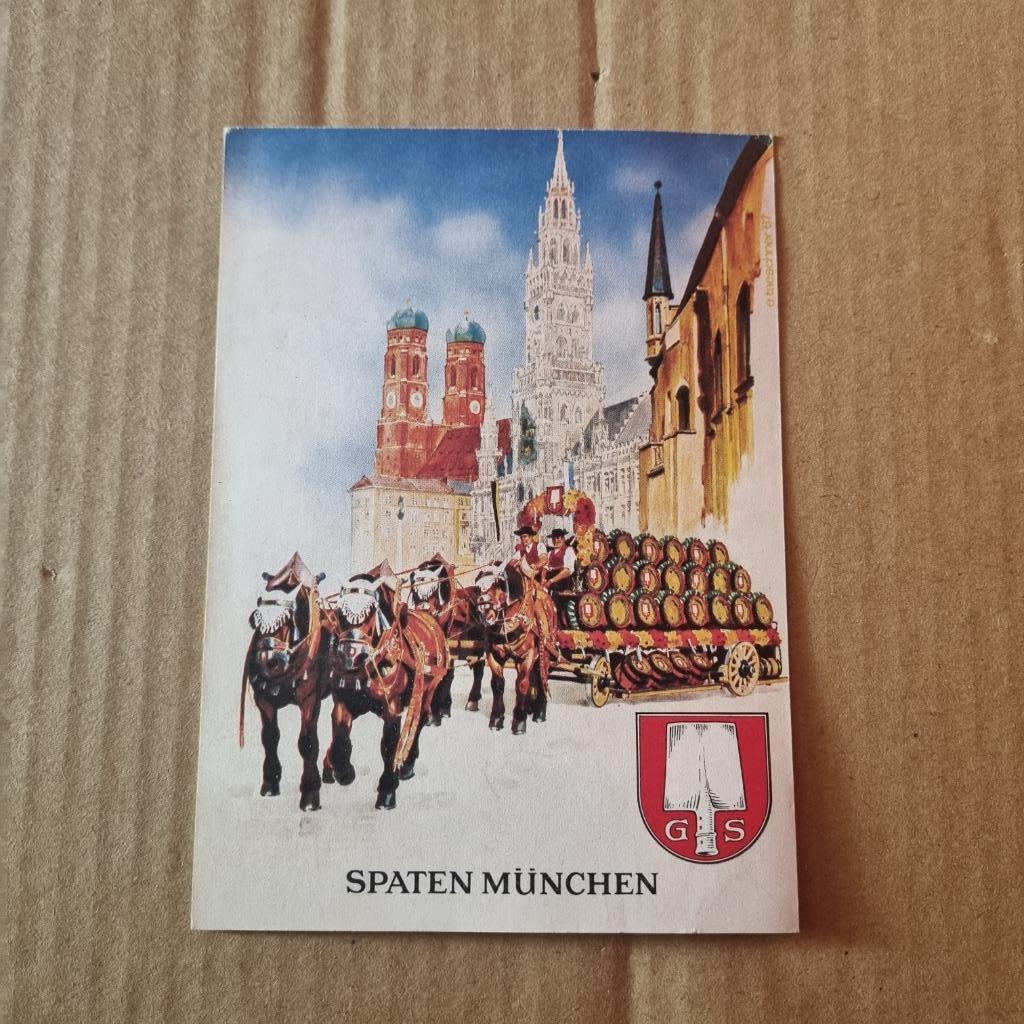 Carte postale Spaten München, Enlèvement ou Envoi, Utilisé, Autres types, Autres marques