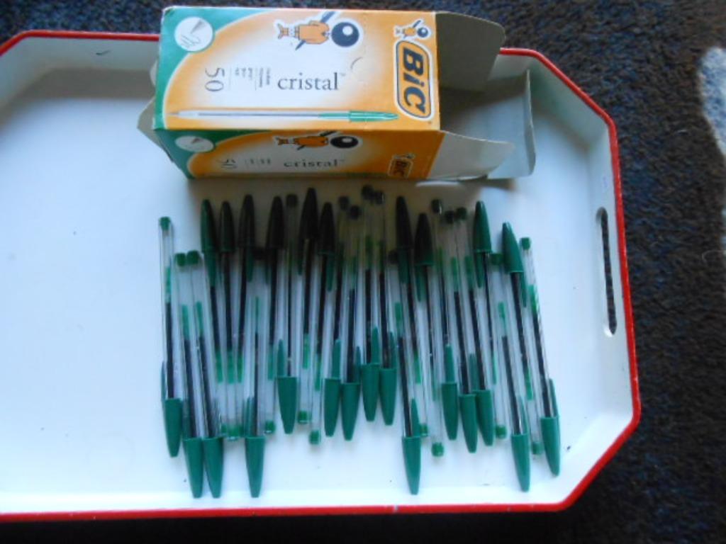 BIC cristal medium groen, Diversen, Ophalen of Verzenden, Nieuw