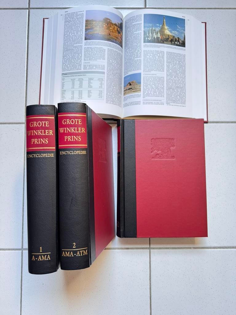 Encyclopedie Grote Winkler Prins, Boeken, Ophalen, Zo goed als nieuw