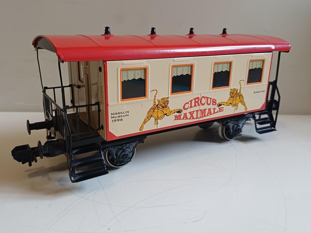 Marklin Maxi 54704 circus maximale, Hobby en Vrije tijd, Gelijkstroom of Wisselstroom, Wagon, Ophalen of Verzenden, Zo goed als nieuw