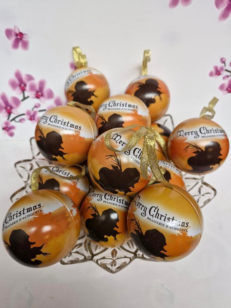 🎄 La Chouffe - Boules de Noël D'Achouffe, Enlèvement ou Envoi, Comme neuf
