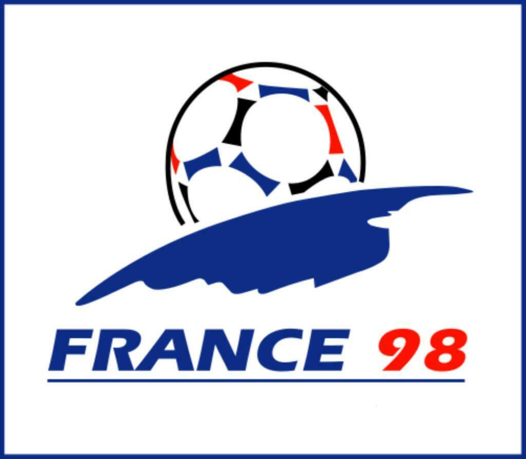 Stickers Panini France '98 dos noir. Dos bleu., Envoi, Neuf