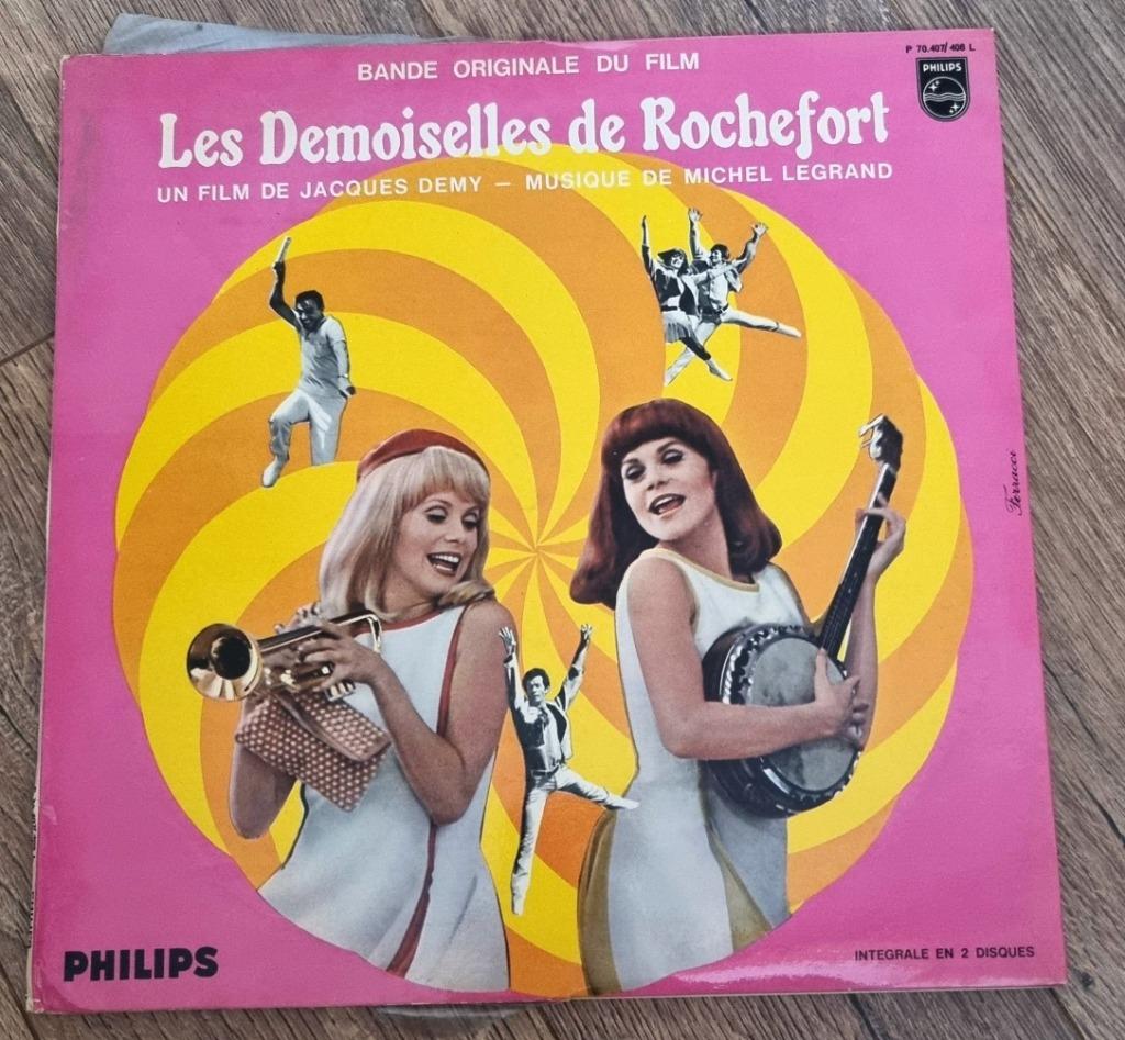 Double vinyls 33 t Les demoiselles de Rochefort BO du film, Enlèvement ou Envoi, Comme neuf