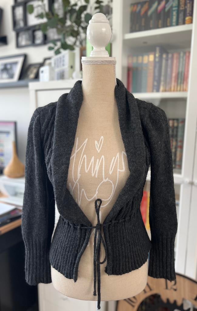 Gilet laine Zara t.L, Vêtements | Femmes, Pulls & Gilets, Zara, Porté, Taille 42/44 (L), Gris