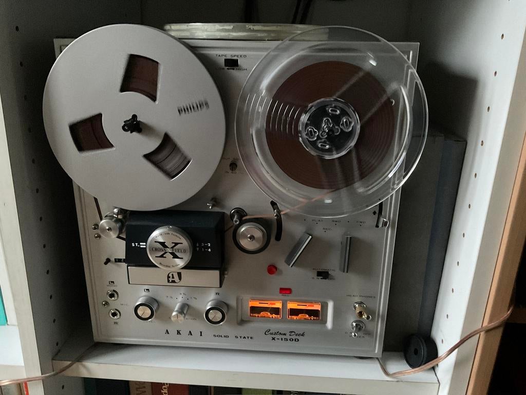 AKAI TAPE DECK X150 D, Audio, Tv en Foto, Bandrecorder, Ophalen, Bandrecorder