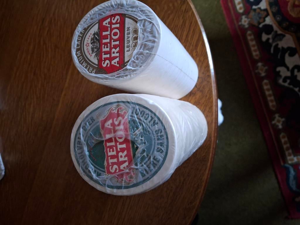 Stella Artois oude bierkaartjes., Verzamelen, Ophalen of Verzenden, Zo goed als nieuw, Stella Artois