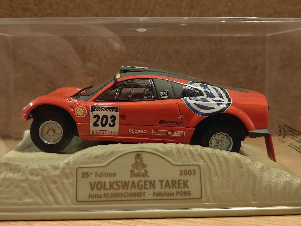 VOLKSWAGEN TAREK - RALLY PARIS - DAKAR 2003, Hobby en Vrije tijd, Ophalen of Verzenden, Nieuw, Auto, Norev