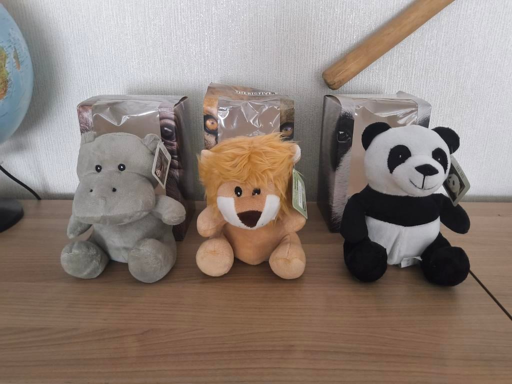 Collectors item Pairi Daiza knuffels, Enlèvement ou Envoi, Neuf