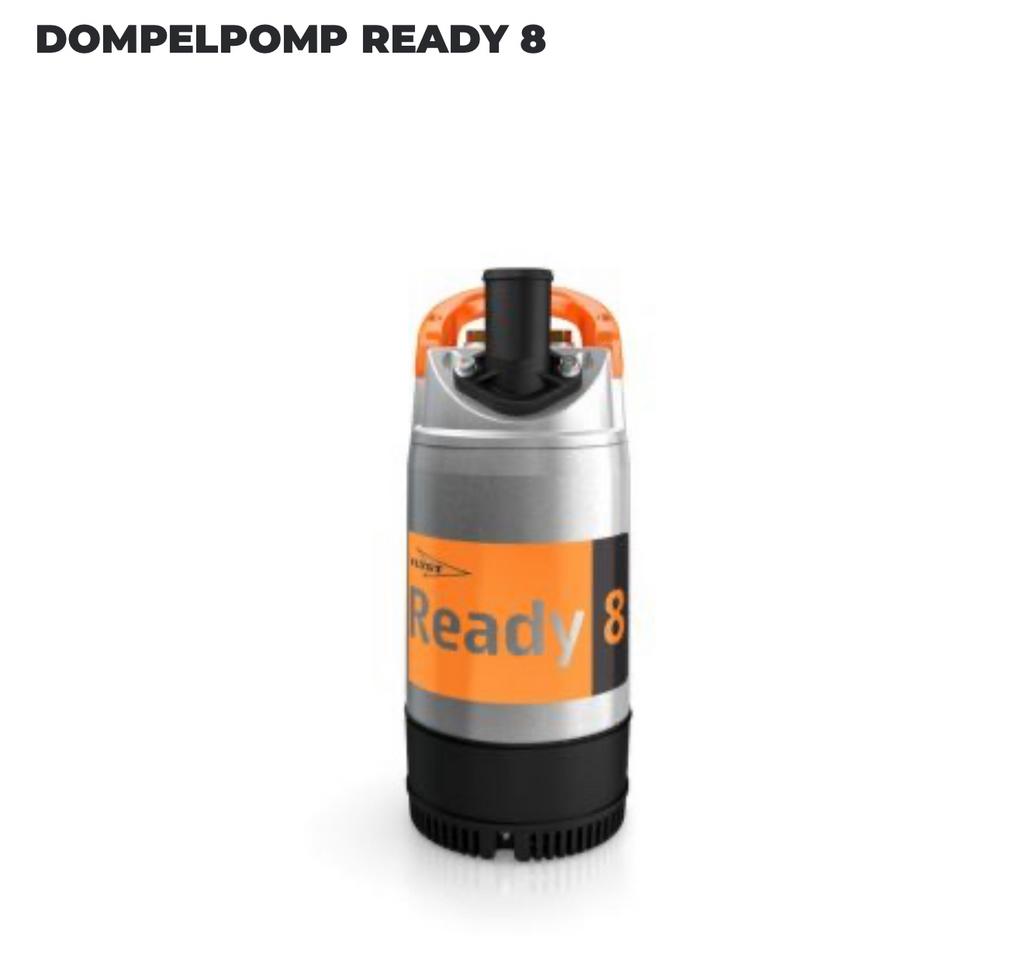 Nieuwe pomp ready 8 + brandslang, Ophalen, Zo goed als nieuw