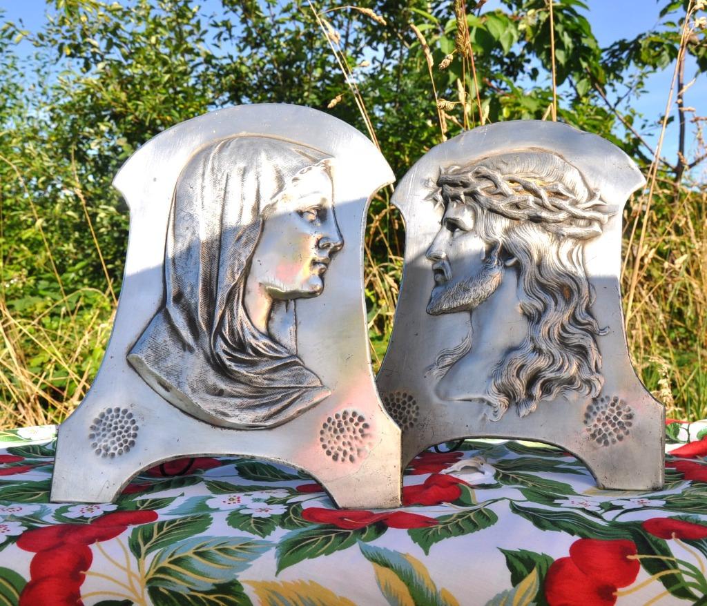 paire de cadre religieux vierge et christ etain ?, Enlèvement ou Envoi