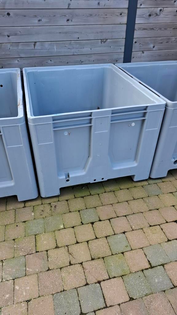 Palletbox stapelbak voederbak waterbak, Enlèvement