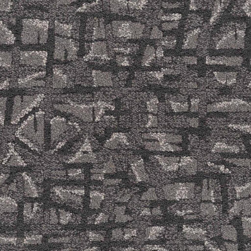 Nieuwe Collectie! Decoratieve zwarte Tapijttegels, 50 tot 100 cm, Vierkant, Nieuw, Zwart