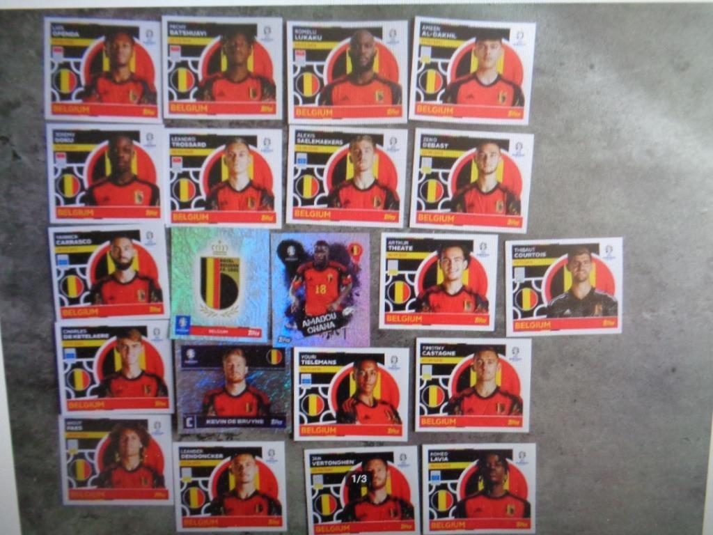 VOETBAL STICKERS   PANINI LIKE   EURO 2024  EK   TOPPS, Hobby en Vrije tijd, Stickers en Plaatjes, Verzenden, Nieuw
