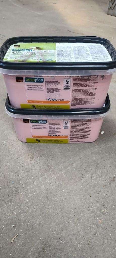 Peinture murale peinture plafond peinture neuf vieux rose te, Bricolage & Construction, Peinture, Vernis & Laque, Enlèvement ou Envoi