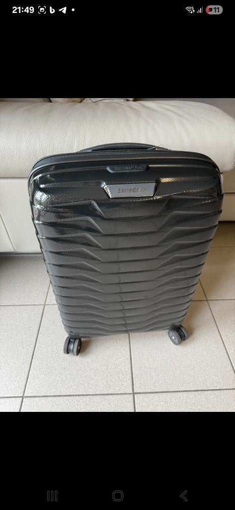 Valise samsonite taille 75litre model.proxy, 55 à 75 cm, Enlèvement, Noir, Neuf