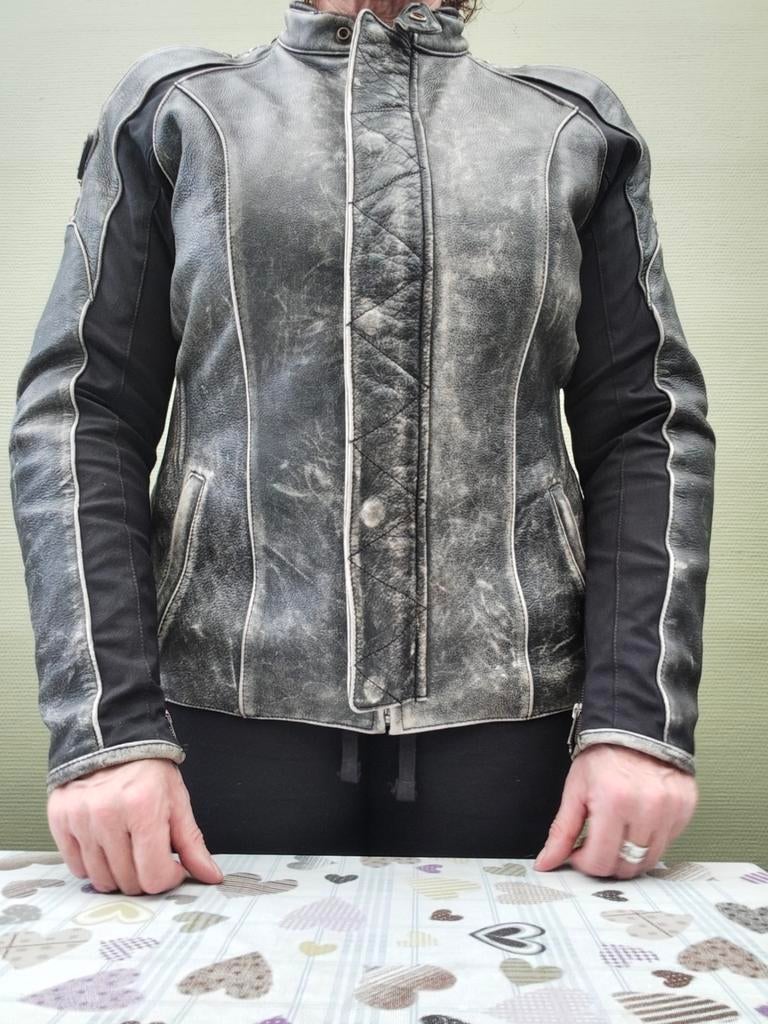 Super beau gilet de moto vintage, Enlèvement, Femmes
