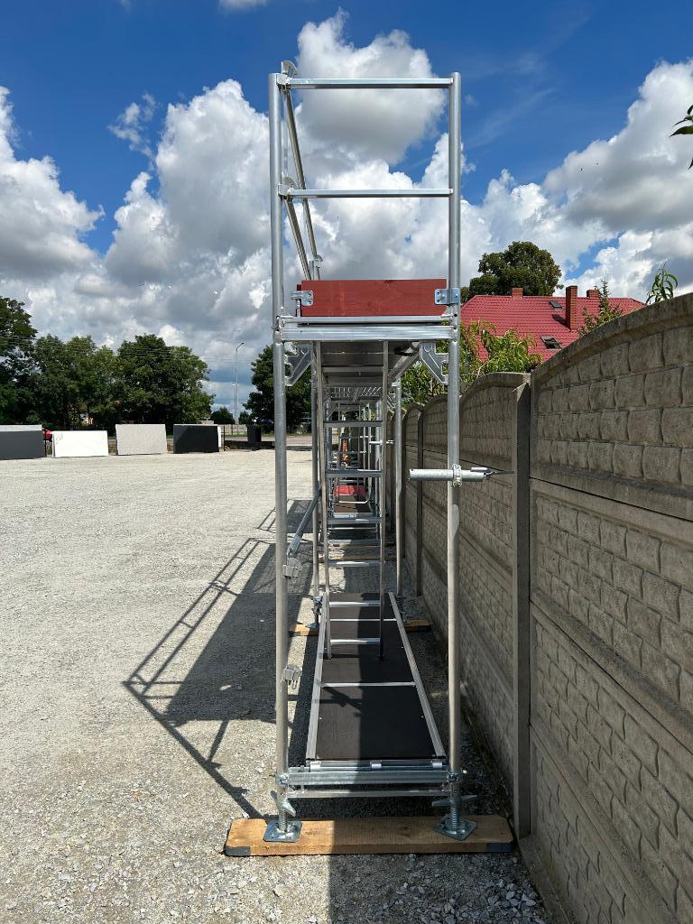 Goedkoop en alu steigers | 350m² | Licht snel te monteren, Doe-het-zelf en Bouw, Verzenden, Nieuw, Gevelsteiger, 5 meter of hoger