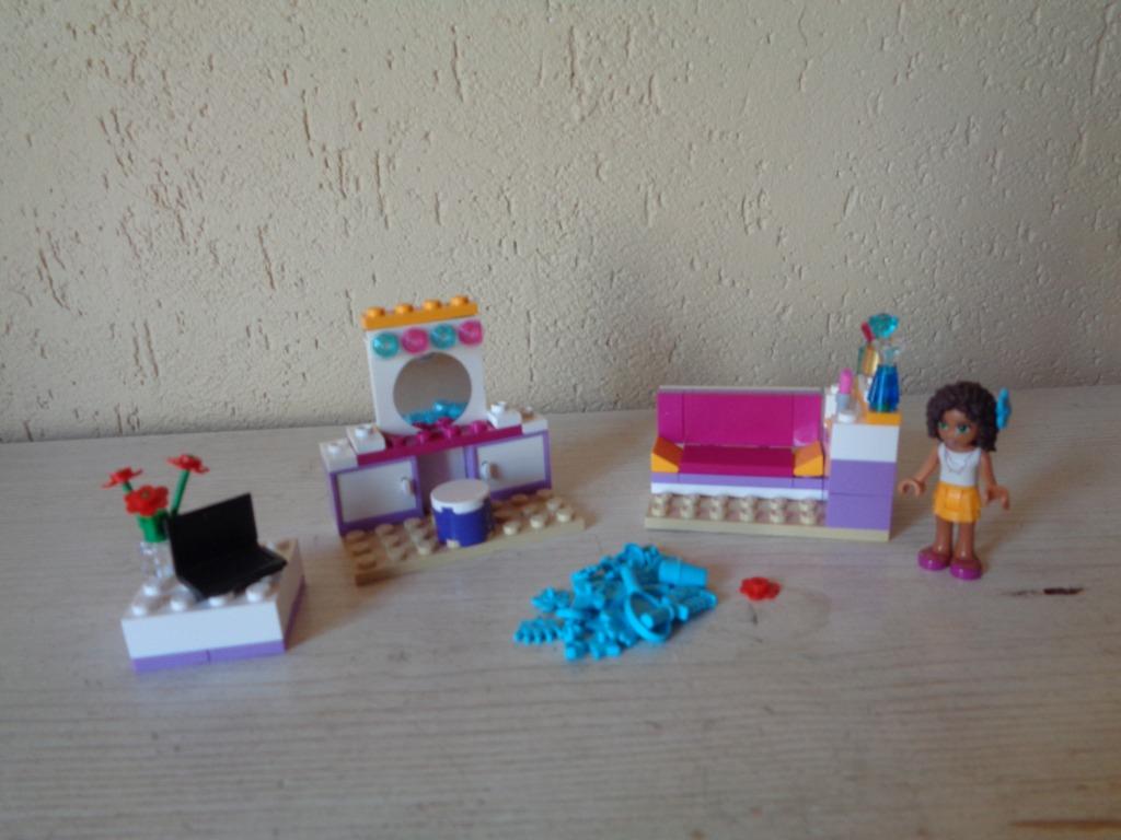 LEGO Friends Andreas Slaapkamer - 41009, Enlèvement ou Envoi, Utilisé, Ensemble complet, Lego