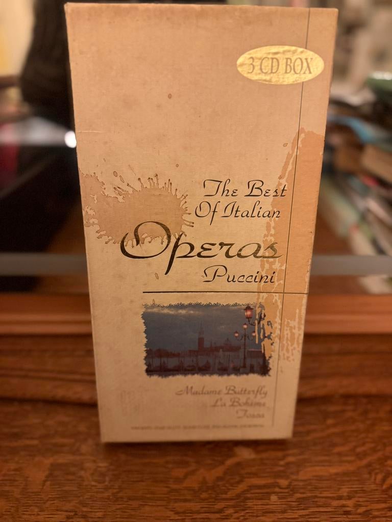 The Best Of Italian Oper’s Puccini, Ophalen of Verzenden, Zo goed als nieuw, Romantiek, Boxset