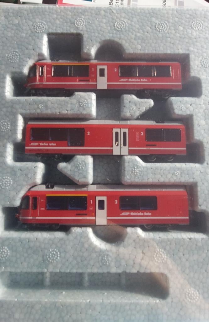 NLK 1010 KAT 10-1273 EN 10-1655 " ALLEGRA" + WAGONS 1/160, Hobby en Vrije tijd, Modeltreinen | N-Spoor, Overige merken, Treinset